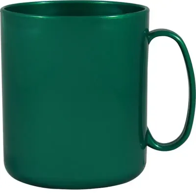 Caneca Redonda Verde 400ml Plastico Premium