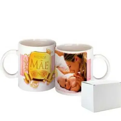 Caneca Reta Branca 325 m