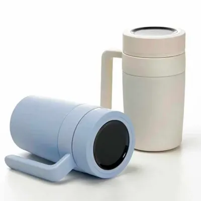 Caneca Térmica 500ml com Display LED