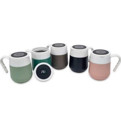 Caneca Termica 500ml Com Display Led