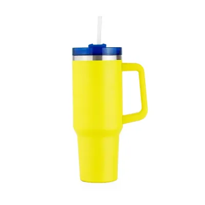 Caneca termica amarela