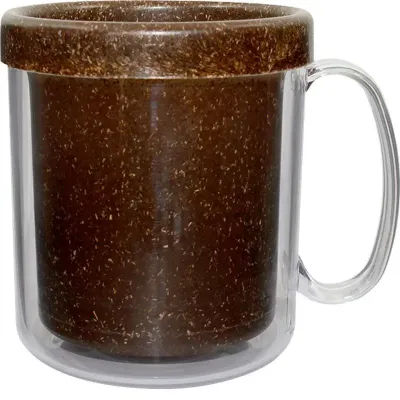 Caneca Termica Cristal 300ml Fibra Coco Green