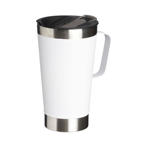 Caneca Térmica de Inox 500ml com Abridor Personalizada