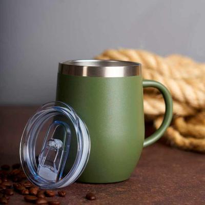Caneca Termica Inox 350ml Com Tampa