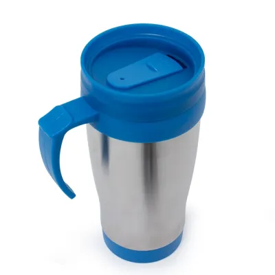 Caneca Térmica Inox 400ml com tampa - 1