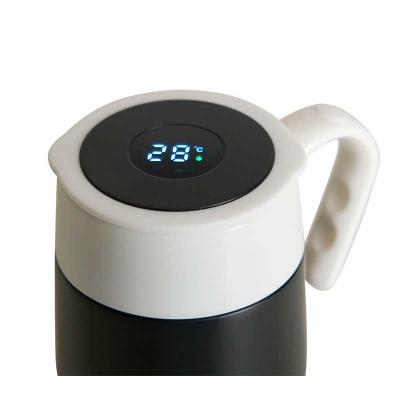 Caneca Termica Inox 500ml Com Display Led