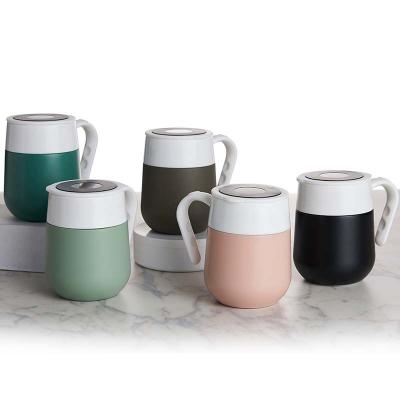 Caneca Termica Inox 500ml Com Display Led