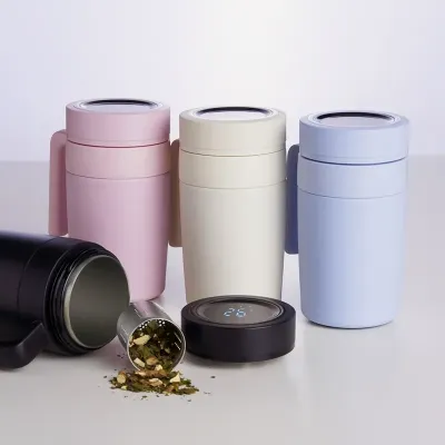 Caneca Termica Inox 500ml Com Infusor