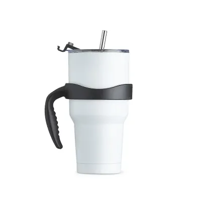 Caneca Térmica Inox 800ml Branca