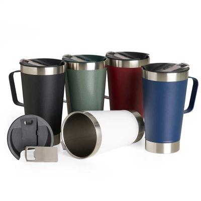 Caneca Termica Inox Com Abridor 500ml