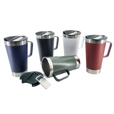 Caneca Termica Inox Com Abridor 550ml
