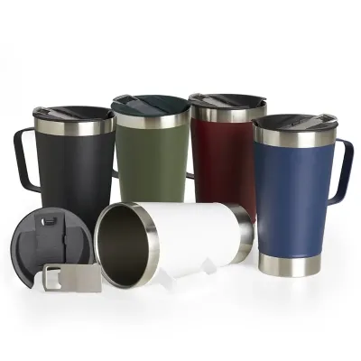 Caneca Termica Inox Com Abridor Lnr04082la