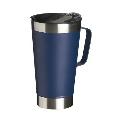 Caneca Termica Inox Com Abridor Personalizada