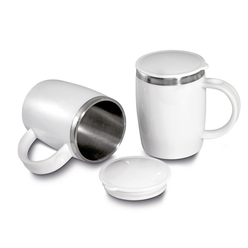 Caneca Térmica Inox e PP