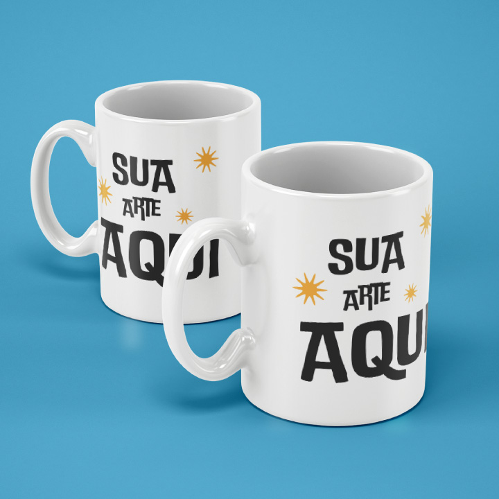 Canecas em Cerâmica Personalizadas