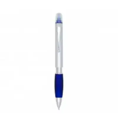 Caneta Branca Com Marca Texto