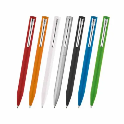 Caneta Com Corpo em Aluminio Laqueado