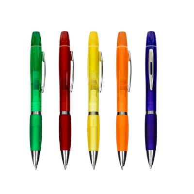 Caneta Com Marca Texto Personalizada Promocional 2 em