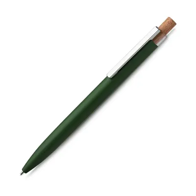 Caneta de Aluminio Com Bambu