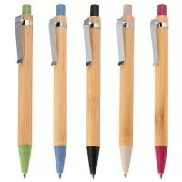 Caneta De Bambu Personalizada