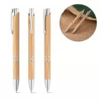 Caneta De Bambu Personalizada