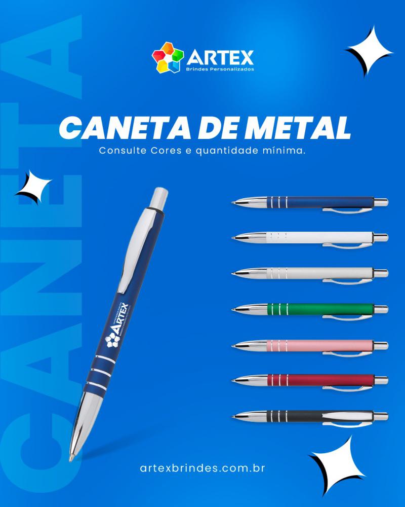 Caneta de Metal