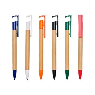 Caneta Ecologica Com Suporte Para Celular