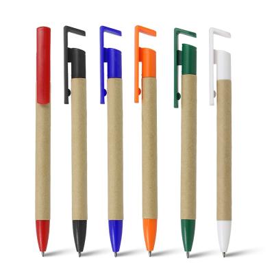 Caneta Ecologica Com Suporte Para Celular Personalizada