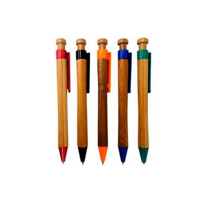 Caneta Ecologica em Bambu Personalizada em Laser e o Brinde Personalizado Ideal Presentear Colabora