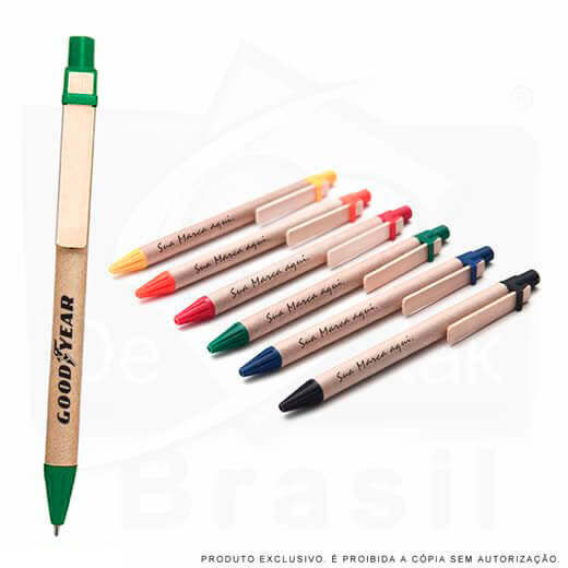 Caneta Ecológica Personalizada
