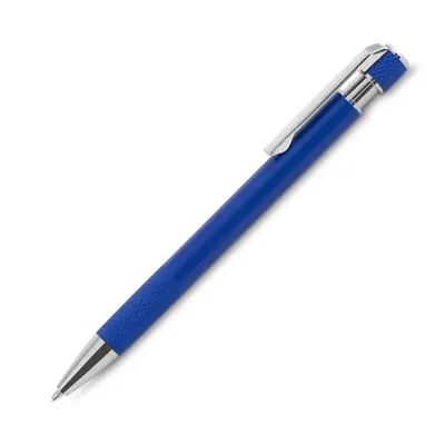 Caneta em metal Azul