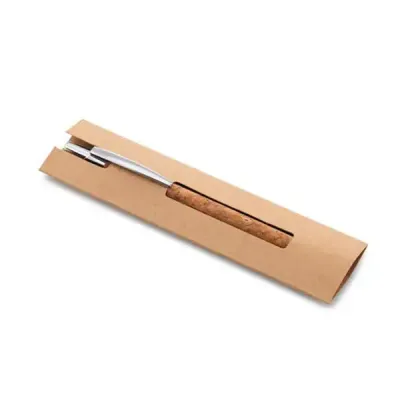 Caneta Esferografica em Cortica e Aluminio