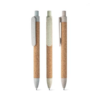 Caneta Esferografica em Cortica Personalizada