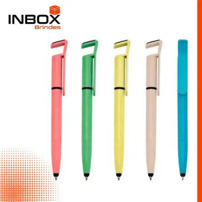Caneta Fibra de Bambu Touch