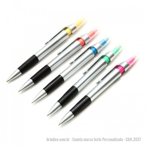 Caneta Marca Texto Personalizada
