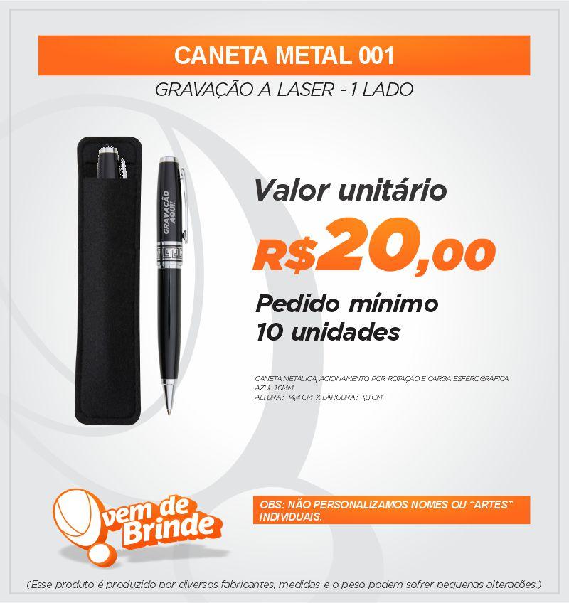 Caneta Metal 001