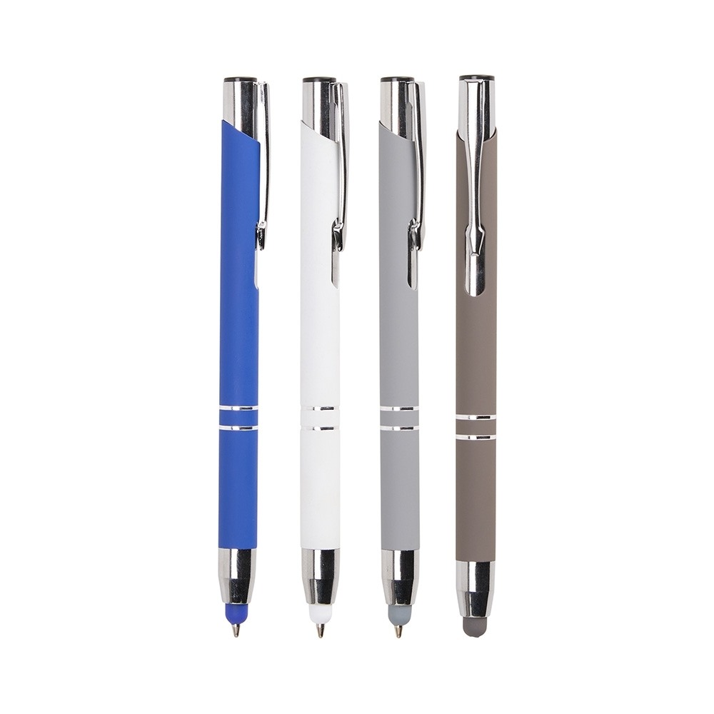 Caneta Metal Touch Personalizada com Ponteira
