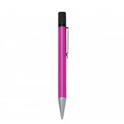 Caneta Metalica Com Marca Texto
