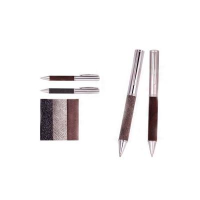 Caneta Metalica Personalizada Com Detalhe em Papel Reciclado e o Brinde Personalizado Ideal Para s