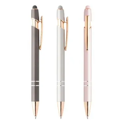 Caneta Metalica Touch Personalizada