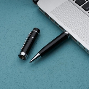 Caneta Pen Drive Metal Promocional