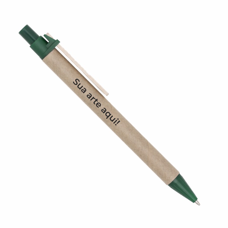 Caneta Personalizada Ecológica - EC - 6996