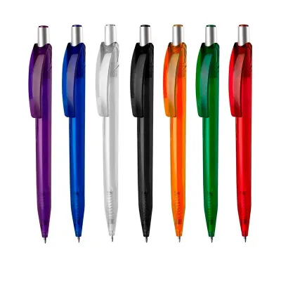 Caneta Plástica 15085T - varias cores