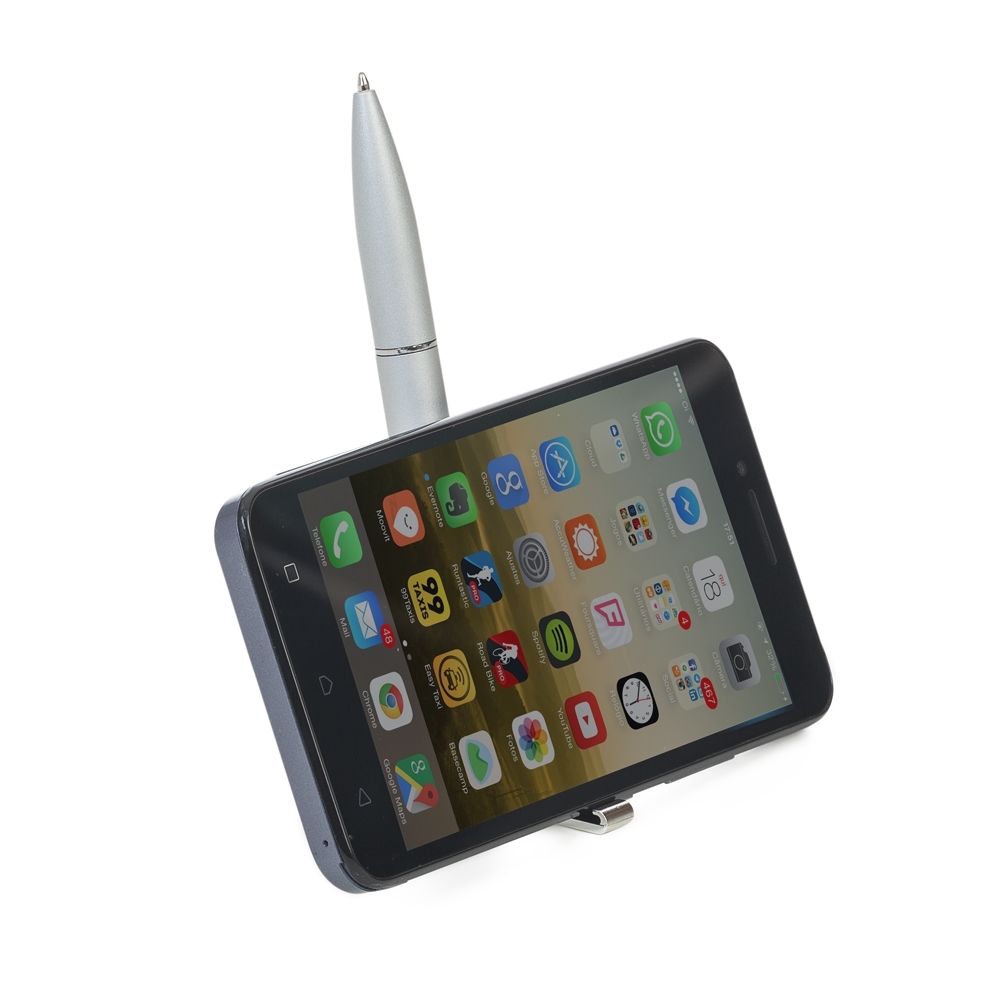 Caneta Metal Base Celular e Touch Personalizada — foto 6