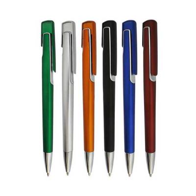 Caneta Plástica com cores Variadas Personalizadas