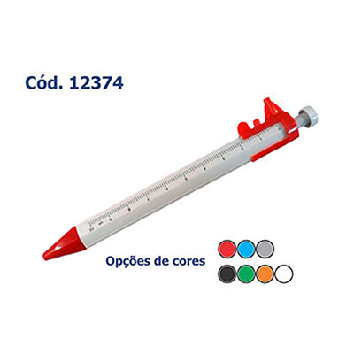 Caneta Plastica Com Formato de Seringa