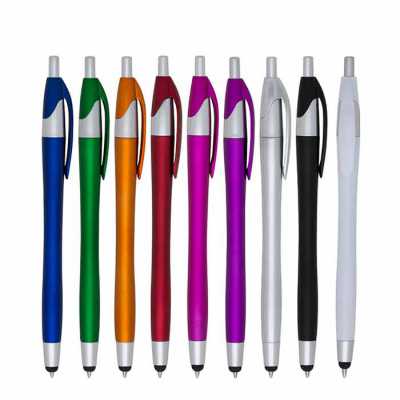 Caneta Plastica Com Touch