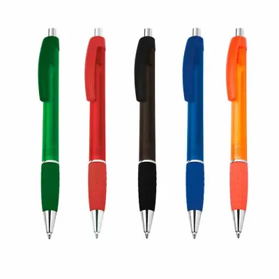 Caneta Plastica Esferografica Retratil