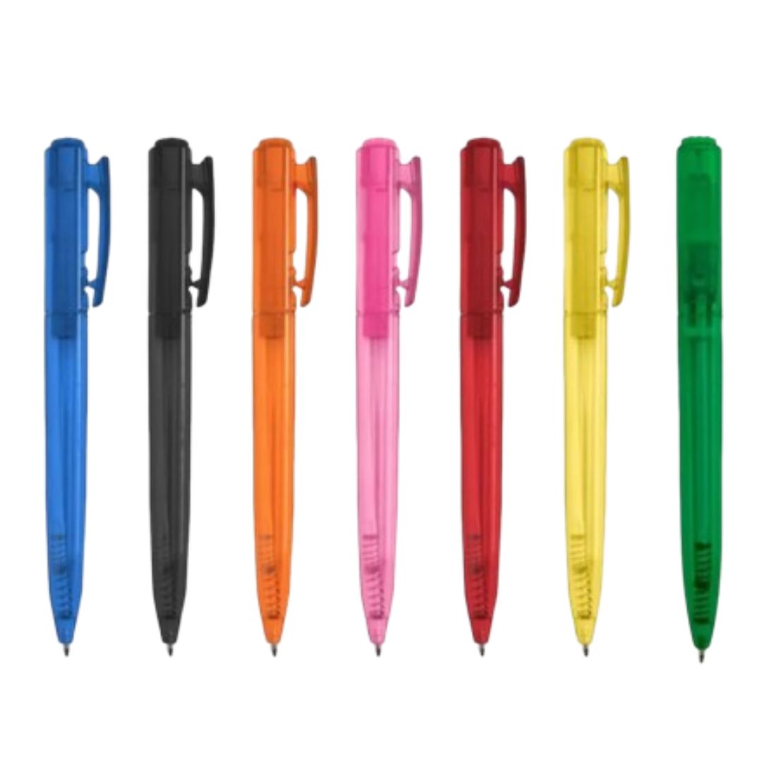 Caneta Plástica IC- 02 Subliflex Colorida Neon