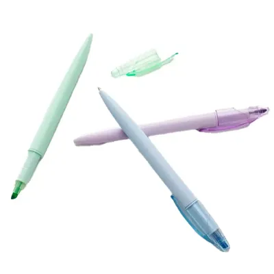 Caneta Plastica Marca Texto